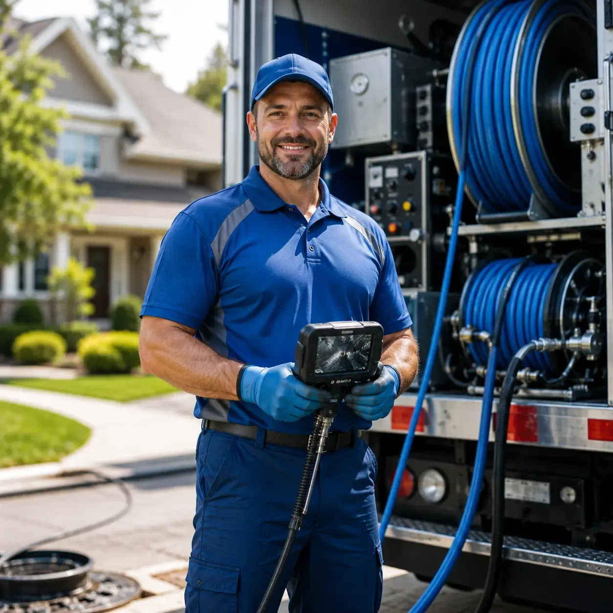 Local outdoor drain cleaning specialists in Epsom, NH